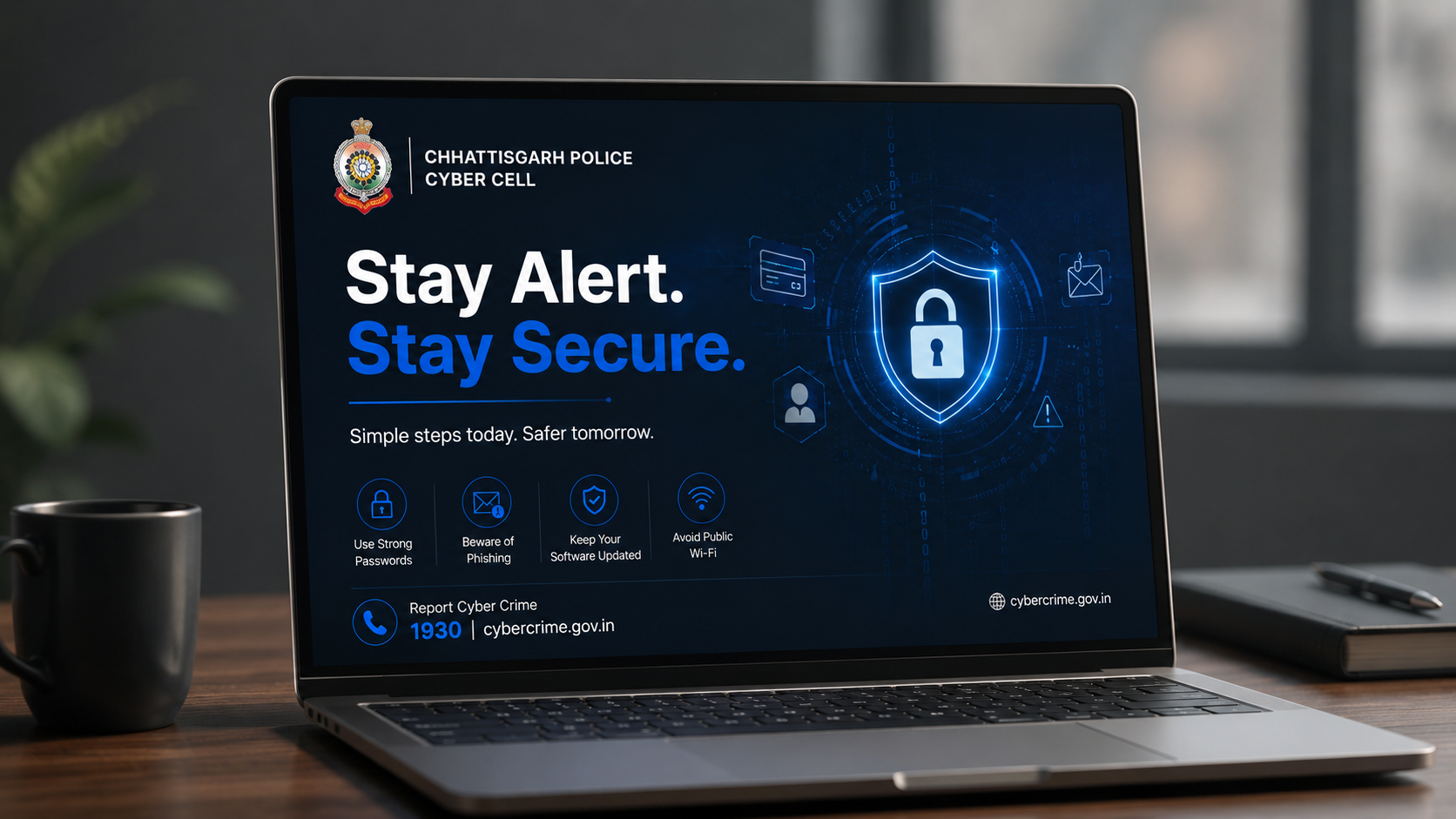 Chhattisgarh Police Cyber Cell — Awareness Campaign
